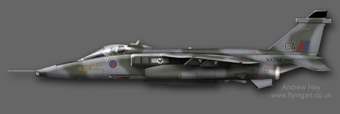 Jaguar GR.1A XX734